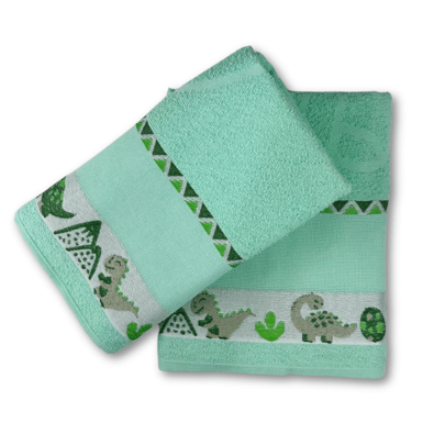 Toalha de Banho Kids Infantil Para Bordar Ponto Cruz 100% Algodão