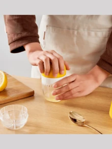 Juicer Orange Juice Squeezer Lemon Squeezer Small Portable Hand Squeezer Juice Machine Manual - Multicolor - View 9