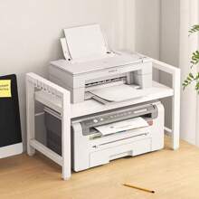 Desktop Storage Rack, Office Computer Desk Accessories, Retractable Storage Rack, Countertop Storage Rack, Storage Rack, Suitable For Home Office Dormitory Use (Black) - White - View 1