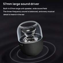PHILIPS Colorful Bluetooth Speaker TAS2108 Long-Lasting Battery Life Bluetooth 5.3 TWS Interconnection Multi-Device Compatible 57mm Sound Unit Black