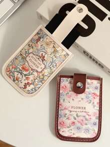Slide Out Large Capacity Card Holder,Creative ID Card Case,Multi-Slot Anti-Demagnetization Compact Super Card Wallet