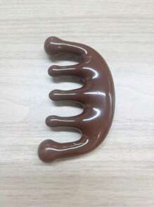 1/2件5齿按摩梳，能量梳，经络疗法头皮按摩器发刷