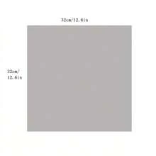 12 条装多色流苏方形茶巾，32*32 厘米/12.6*12.6 英寸，生日派对婚礼装饰，照片背景道具，新年节日，厨房洗碗布手帕 - 霧霾藍 - 查看 2