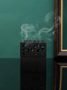 1pc Resin Incense Burner, Arabian Style Bakhoor Incense Holder, Rama Decorative Incense Burner, Home Decor, Room Decor, Party & Festival Decoration Gifts Birthday Graduation - Bronze - View 19