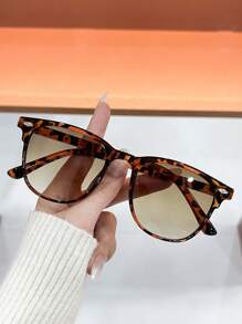 6 件装猫眼时尚眼镜，女士时尚休闲日常佩戴 - 彩色 - 查看 3