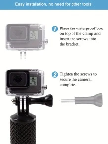 1 件浮动手柄带防掉绳防水独脚架适用于 GoPro Hero 13 12 11 10 DJI Action 5 Pro Action 4 3 Insta 360 Ace Pro 适用于水上运动和运动相机 - 彩色 - 查看 8