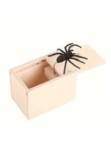 1pc Spider Prank Box, Practical Joke Toy, Prank Your Best Friend, Festival Gift, Birthday Gift, Perfect Gift, Gift, Toy, Easter Gift, April Fool's Day Gift, Halloween Gift, Christmas Gift