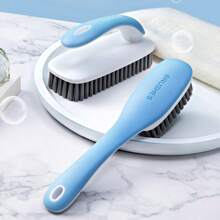 1pc Multifunction Laundry Brush Shoe Brush Shoe Cleaning Brush Scrub Brush For Stains,Household Cleaning Clothes Shoes Scrubbing,Household Cleaning Brushes Bathroom Ergonomics Grip Easy Hold