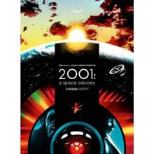 1pc Classic Movie 2001 A Space Odyssey Hot Pop Fashion Retro Posters Canvas Paintings Wall Arts Cinema Home Decor No Frame