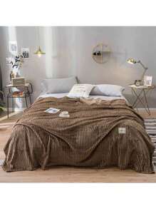 1 cobertor leve de flanela listrada - cobertor fino para cochilos no escritório, sofá, ar-condicionado no inverno, multifuncional para todas as estações, presente de Natal, 160 x 200 cm, 200 x 220 cm