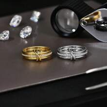 1pc Genuine 925 Sterling Silver D Color Moissanite Diamond Ring, Classic 925 Silver Engagement/Wedding Fine Jewelry For Women