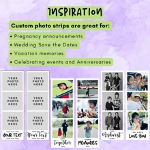 Individuelle Foto-Streifen-Magnete, Foto-Magnet, Photobooth, individuell, individuelle Fotostreifen, Fotostreifen-Foto-Magnet, Geschenkidee, individuelle Photobooth-Stil-Magnete - personalisierte Kühlschrankmagnete für Hochzeiten, Geburtstage, einzigartige Party-Favors & Erinnerungsgeschenke - eingravierte Erinnerungen mit hochwertigem Magnetrücken - dekorative Heimdekoration für Weihnachten, Jahrestage, Familie & Freunde, multifunktional, langanhaltend, dekorativ, wiederverwendbar, exquisit, stilvolle, hochwertige, farbenfrohe, moderne, individuelle, personalisierte, einzigartige, ideale Geschenke für ihn, ideale Geschenke für sie, Freund, Vater, Freundin, Mutter, Familie, Freunde, Teestube, Zuhause, Garten, Büro, für Jahrestage, für Valentinstag, für Muttertag, für Geburtstage, für Vatertag, für Abschluss, für Hochzeiten, für Einweihung, Heimdekoration, Heimdekoration, zarte Romantik