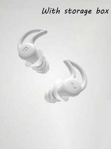 硅胶耳塞 隔音耳塞 三层防水游泳耳塞 超强隔音降噪 睡眠耳塞 办公室午休 睡眠隔音耳塞 午睡用品 旅行用品 - 带收纳盒 旅行必需品 旅行配件 旅行必备品 节日必需品 节日旅行包 学校包 学校配件 学校用品