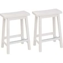 Taburetes de bar - Blanco - Ver 1