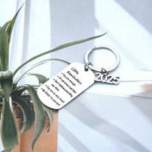 1 件小提醒钥匙扣激励圣诞礼物，适合女性男性心理健康日常肯定礼物 2025 年毕业生日礼物，适合他/她的朋友，你足够振奋人心的钥匙 - 銀色 - 查看 3