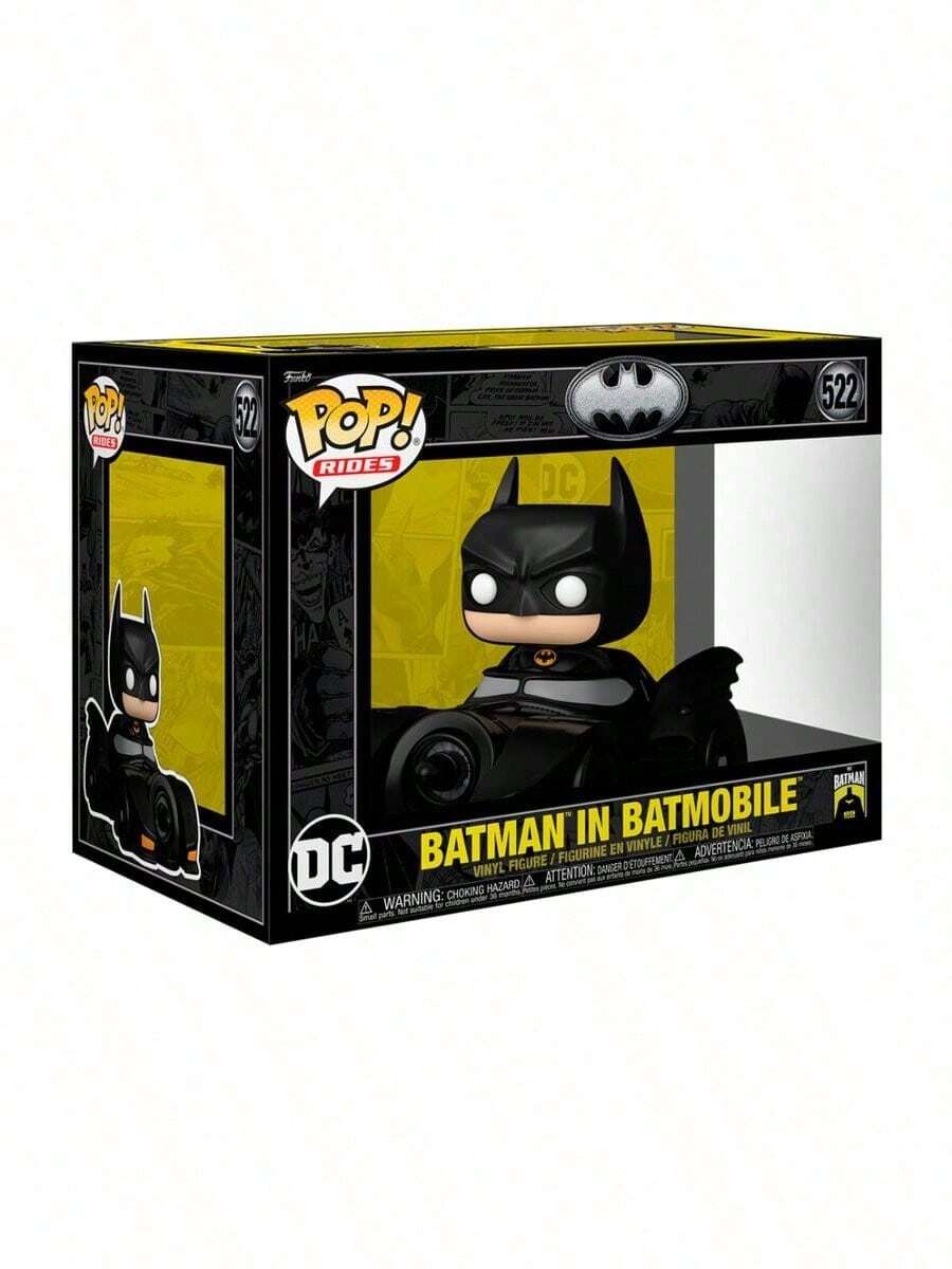 Funko Figura POP Rides Deluxe   in Batmobile - Multicolor - Ver 1