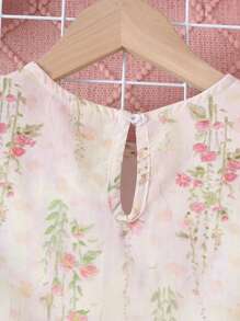 女童泡泡袖公主裙，新款儿童夏装 2025 童装女童连衣裙