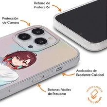 Funda Compatible con Realme Momo Ayase Jiji Enjoji Turbo, Protector para Realme DanDaDaan, Case para Realme Momo Ayase Jiji Enjoji Turbo, Carcasa para Realme Anticaídas a Prueba De Golpes TPU. - Transparente - Ver 3
