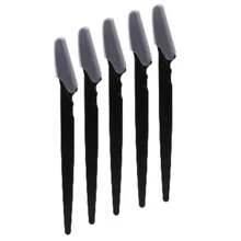 Set de 5/10/30/40/66 navajas para cejas, afeitadora facial multifunción, herramienta de exfoliación y depilación, recortador de cejas con cubierta, apto para mujeres y hombres