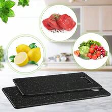 Cutting Board, Portable Cutting Board, PP Complementary Food Classification Plastic Cutting Board Set, Double-Sided Kitchen Home Cutting Board Plastic Cutting Board - Multicolor - View 5