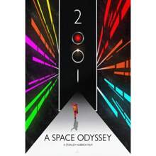 1pc Classic Movie 2001 A Space Odyssey Hot Pop Fashion Retro Posters Canvas Paintings Wall Arts Cinema Home Decor No Frame