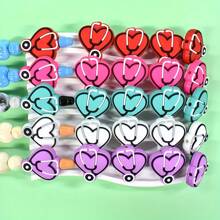 5 件医用听诊器焦点珠 - 塑料 PVC 隔珠，适用于 DIY 钥匙扣、钢笔、珠宝工艺品 - 焦點珠 - 查看 4