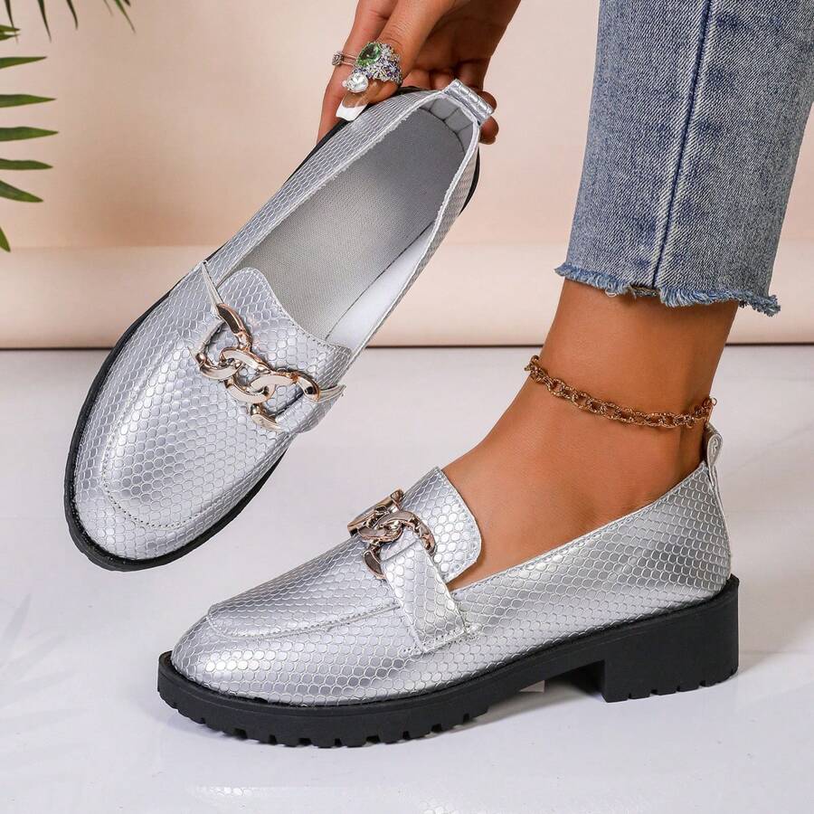 2025 Fashion Casual New Loafers For Women, British Style Round Toe Lightweight Breathable Slip-On Flats, Suitable For All Seasons Couples