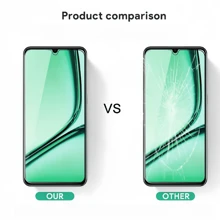 5 pièces Protecteur d'écran en verre trempé pour Realme Note 60, anti-traces de doigts, résistant aux rayures, sans bulles, protecteur d'écran de téléphone, convient pour les festivals, la rentrée scolaire, les cadeaux de carnaval, facile à appliquer