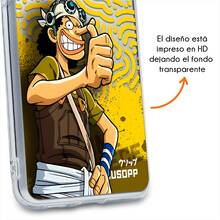 Case Compatible With Realme Logo Usopp, Protector For Realme One Piece, Case For Realme One Piece, Case For Realme One Piece Anti-Drop Shockproof TPU. - Transparent - View 2