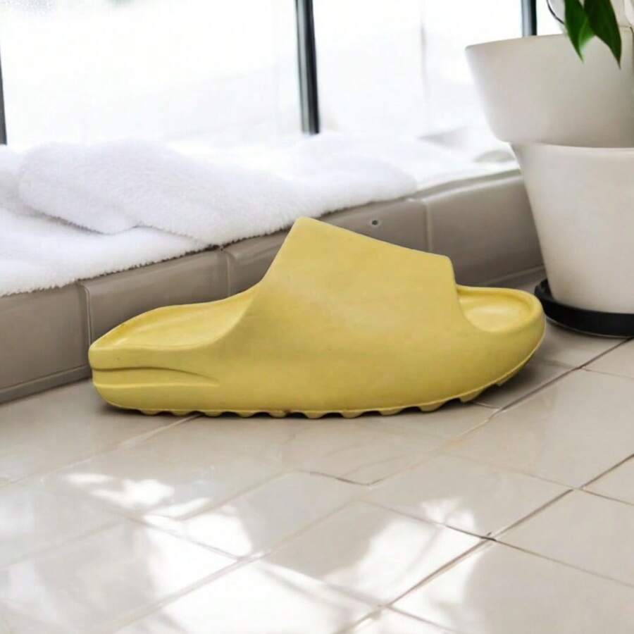 T.Y SANDALS FOR MEN, SOFT AND COMFORTABLE FOR ANY OCCASION - Yellow - View 1