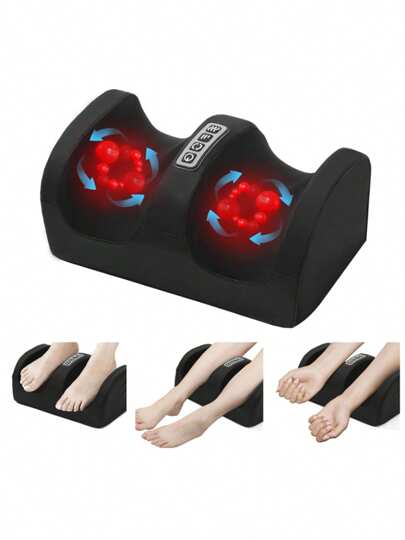 Eléctrico Masajeador De Pies Pierna Shiatsu Rodillo Rc 6mode