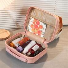 Portable Hanging Cosmetic Bag, Folding Multi-Layer Toiletry Bag, Perfect Travel Makeup Storage Bag