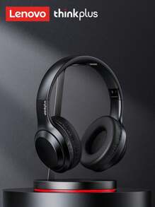 Lenovo Lenovo TH10 Bluetooth Headphones, Passive Noise-Proof, Hi-Fi Bass, Stereo Sound Quality, Suitable For Gaming, Sports, Calls, Compatible With Computers And Phones, Wired & Wireless Dual Mode