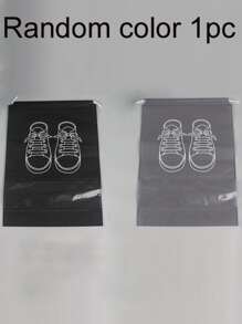 带绳鞋子收纳袋，带安全抽绳封口的旅行收纳袋，便携式防水鞋子包装袋，多功能收纳袋，鞋子收纳袋，男女防水沙滩包，旅行用品，家庭收纳和组织用品，旅行必备