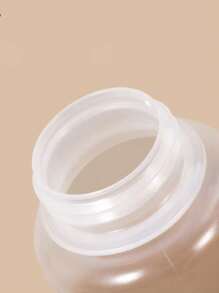 1 个加厚带刻度瓶，透明药品/咖啡/牛奶/液体储存罐，宽口 - 白色 - 查看 7