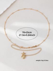 Minimalist Beach Ocean Style Chain Women's Waist Chain