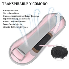 Wrist And Ankle Weights 0.5kg(2 Pcs), Adjustable Wrist Weight And Ankle Weight, Suitable For Exercise, Walking, Gym, Yoga Pilates, Comfortable Fabrics, Make Your Exercise More Effective - 粉色 - 查看 5