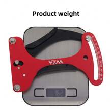 VXM Bicycle Rim Truing Tool, Spoke Tension Meter, Wheel Set Wire Adj. Circle Gauge Tool, Measurement Wrench