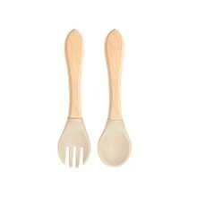 1/4Pcs Custom Engraving Name Silicone Tableware Set, Personalized Fork Spoon Bowl Plate, Feeding Set, Baby Shower Gift - Style a - View 16