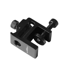 1pc Aluminum Alloy Desk Lamp Holder Clamp, Outdoor Camping Lamp Stand Clip, Outdoor Hanging Lamp Bracket Clip Tool - one-size - View 5