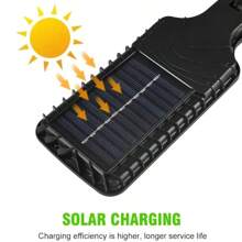 1pc Outdoor Solar Powered LED Wall Light With Motion Sensor, 3 Modes, Waterproof, Automatic On/Off, Suitable For Yard, Garden, Pathway