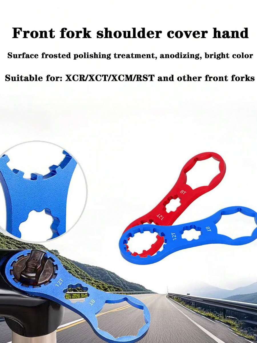 1 szt. Klucz do osłony przedniego widelca rowerowego, Tri-Action XCM/XCR/XCT/RST, narzędzie do demontażu amortyzatorów