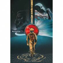 1pc Classic Movie 2001 A Space Odyssey Hot Pop Fashion Retro Posters Canvas Paintings Wall Arts Cinema Home Decor No Frame