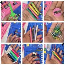 42pcs/86pcs/208pcs Art Supply Set, Children/Teen Boys/Girls Painting Art Supplies, Gift Box Includes Oil Pastels, Crayons, Colored Pencils, Watercolor Cakes,Back To School,School Supplies