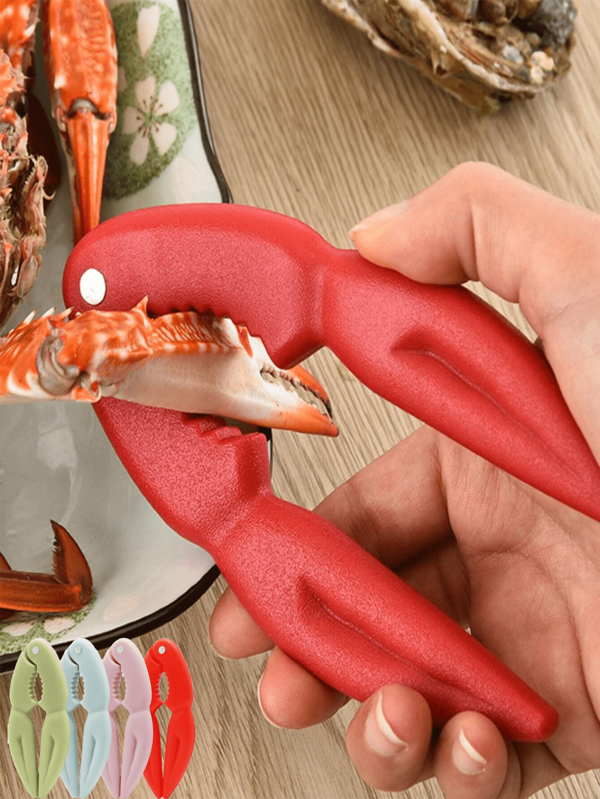 1PC Seafood Tools For Crab Legs, Lobster Sheller, Walnut , Nut Clip, Kitchen Supplies,Easy To Crack Shellfish, Non-Slip Grip Premium Restaurant Quality Crackers, Protect Your Hands From Sharp Shells, Easy-Clean Construction, Sturdy And Compact Design For Easy Storage, Must Have Tool For Seafood Feasts.