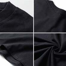 Cute Sunflower Shirts And Tops T-Shirt Women's Plus Size T Shirt - Black - View 5