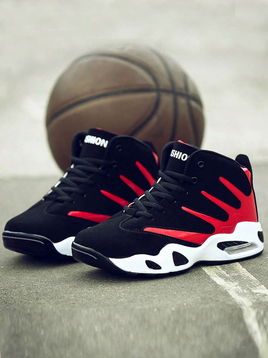 Men Breathable Sneakers Low-top Basketball Shoes Non-slip Lightweight Running Shoes Tactical Boots