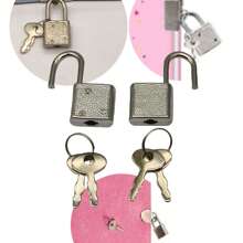 10pcs/Set Small Padlocks With Keys, Suitable For Luggage, Backpacks, Gym Lockers, Suitcase, Classroom Pairing Games, And More Uses