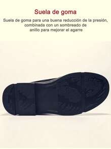 Hombres De Moda De Color Sólido Punta Redonda Con Cordones Botas De Tacón Grueso, Cómodo Antideslizante Botas De Los Hombres De Tobillo, Botas De Trabajo Multifuncional, Adecuado Para Caminar Al Aire Libre, Entrenamiento De Trabajo