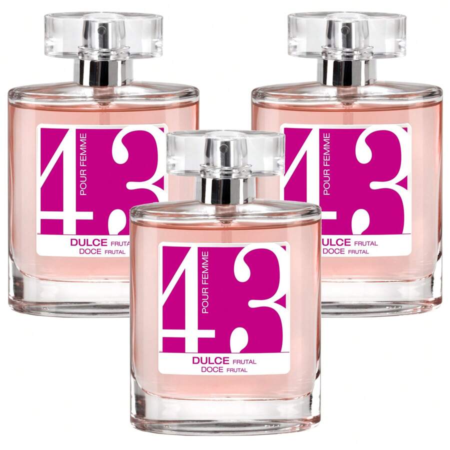 Caravan set di 3 flaconi di profumo da donna Nº43 da 100 ml dall'odore fruttato. Consegna gratuita - Multicolore - Visualizzare 1